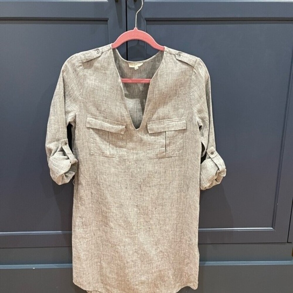 Joie XXS Rathana C Linen dress - gray - Picture 16 of 16